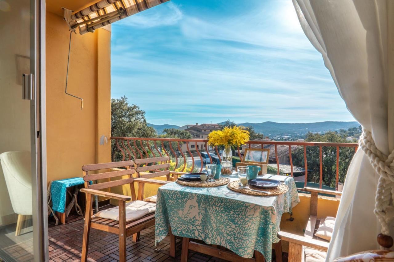 L'Odyssee Provencale, Un Duplex De Charme De 2 Chambres Au Pied Du Village Medieval De Bormes-Les-Mimosas, Offrant Des Prestations Haut De Gamme Et Une Superbe Vue Sur Le Massif Des Maures Экстерьер фото